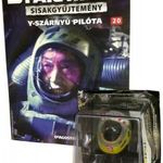 Star Wars Sisak Gyűjtemény - 1: 5 Y-Szárnyú Pilóta / Y-Wing Pilot mini szobor és ismertető magazin - fotó