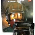 Star Wars Sisak Gyűjtemény - 1: 5 Naboo Pilot pilóta mini szobor és ismertető magazin - Csillagok Háb fotó