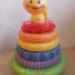 Fisher Price toronyépító játék, babajáték fotó