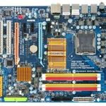 GIGABYTE GA-EP45-DS3 775-ÖS DDR-2 SLI-OS PCI-E SATA RAID fotó