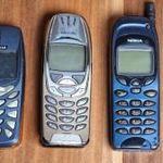 1ft: Retró Régi Nokia Nyomógombos Telefonok 3db - 1 NMÁ fotó