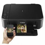 Canon PIXMA MG3650 színes otthoni A4 tintás MFP duplex, WIFI, fekete (0515C106AA) fotó