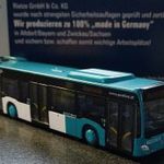 Mercedes-Benz Citaro C2 - "Postbus / Verbundlinie" - Rietze 73422 - 1: 87 (H0) busz modell fotó