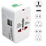 Travel Adapter Univerzalis Konnektor átalakito, UK, EU, USA, USB es USB - C fotó