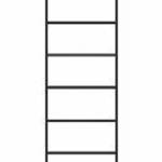 vidaXL ESG üveg és alumínium tolóajtó fémszerelvény-szettel 76x205 cm fotó