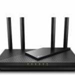 TP-Link Router WiFi AX3000 - Archer AX55 (574Mbps 2, 4GHz + 2402Mbps 5GHz; 4port 1Gbps; WPA3; USB3.0; fotó