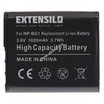 Helyettesítő EXTENSILO akku Sony típus NP-BG1, NP-FG1 1020mAh fotó