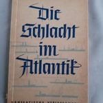 Eredeti német 1941-es haditengerészeti könyv atlanti tengeri csatákat, német Kriegsmarine fotó