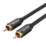 Vention VAB-R09-B100 audio kábel 1 M RCA Fekete (VAB-R09-B100) fotó