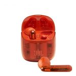 JBL Tune 225TWS Bluetooth mikrofonos fülhallgató átlátszó narancs (JBLT225TWSGHOSTORG) (JBLT225TW... fotó