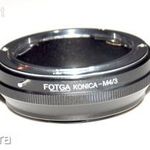 Konica AR Mikro 4/3 adapter fotó