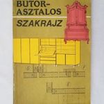 Lucza Gyula: Bútorasztalos szakrajz fotó