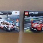 Bontatlan LEGO Speed Champions 75886 FERRARI 488 GT3 SCUDERIA + 75887 PORSCHE 919 HYBRID fotó