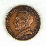 1C762 Lapis András : Szent-Györgyi Albert bronz érem fotó