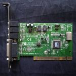 Retró PC kártya ESS hangkártya és MIDI/Joystick port PCI csatolóba ESS ES1938S chip stereo fotó