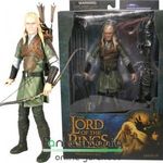 16-18 cm-es Gyűrűk Ura / Lord of the Rings figura - Legolas figura íjjal, nyilakkal - Diamond Select fotó