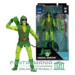 18cm-es DC Multiverse - Green Arrow / Zöld Íjász figura klasszikus Longbow Hunter megjelenés kiegész fotó