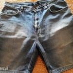 ÓRIÁS ( DERÉK 48 cm ) EXTRAVAGÁNS FARMER JEANS RÖVIDNADRÁG SHORT KELLEMES VISELET MÉRET : 38 W fotó