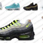 Új NIKE AIR MAX 95 Női Férfi Gyerek Unisex Cipő Utcai Sportcipő Edzőcipő Sneaker 2 INGYEN POSTA fotó