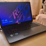 Asus gamer laptop 17" fotó