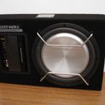 Sioux Flat 300A 600W igen lapos aktív erősítős autó hifi sub bass mélynyomó hangfal fotó