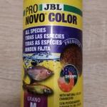 JBL NOVO COLOR grnulátum csúcsminőségű akváriumi haleledel M méret fotó