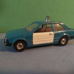 Régi Corgi Ford Escort 1.3 GL Police nagy méret lámpa hiány csálé kerekek =33= fotó