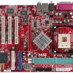 MSI 848P NEO-V S-478 DDR-ram AGP 4X-8X SATA RAID fotó