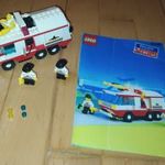 Lego 6440 Jetport Fire Squad Reptéri Tűzoltó 1991 + leírás fotó