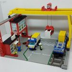 Lego 4555 városi vonatok 9V teherállomás fotó