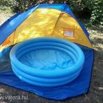 Napsátor, ÓRIÁSI családi strandsátor, XXL LUX 270x225, UV 40, ÚJ! fotó