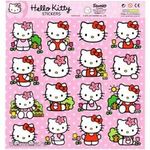 Hello Kitty 16db-os Matrica Szett 16x16cm fotó