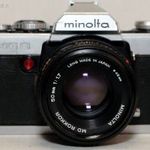 MINOLTA XG9 MD Rokkor 1.7 50mm fotó