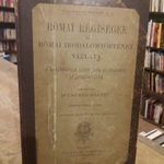 Cserép József: Római régiségek és római irodalomtörténet vázlata ANTIK!! 1901 Franklin fotó