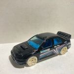 - Subaru Impreza - Hot Wheels - 1: 64 autó modell - szép - 1ft nmá fotó