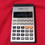 Retro Casio fx-20 tudományos számológép fotó