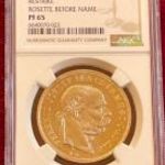 Rozettás Artex Ferenc József 1900 5 Korona NGC PF65 fotó