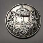 1892 1 korona fotó