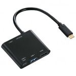 Hama 135729 4in1 USB-C multiport adapter (2x USB 3.1, HDMI, USB-C) (hama135729) fotó