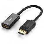 UGREEN MM137 DisplayPort kábel, dugó- 4K HDMI, aljzat, adapter, fekete (40363) (UG40363) fotó