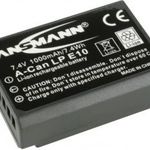 LP-E10 Canon kamera akku 7, 4V 1000 mAh, Ansmann fotó