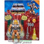 14 cm-es Masters of the Universe / He-Man - Battle Armor He-Man figura cserélhető fejjel - MOTU Orig fotó