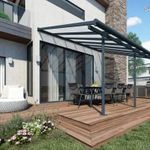 Palram Sierra 4200 szürke 3 x 4, 25 pergola, teraszfedo fotó