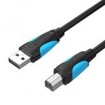 Vention USB-A - USB-B nyomtató kábel 5m fekete (VAS-A16-B500) (VAS-A16-B500) fotó