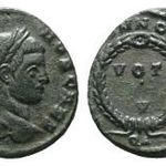 Római Birodalom Ritka II. LICINIUS Caesar Follis Róma 18mm/3, 0gr fotó