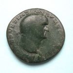 Római Vespasian As 9, 8 gr Z4 fotó