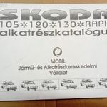 Skoda 105, 120, 130, Rapid alkatrészkatalógus Megkímélt szép állapotú fotó