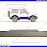 SUZUKI SAMURAI SJ413 1986.01-1990.01 Küszöb alsó rész, oldalfüggetlen 1225mm (külső ... fotó