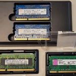 Laptop ram modulok ddr2-ddr3 fotó