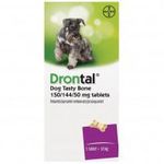 Dronta Plus 150/144/50 mg ízesített féreghajtó tabletta A.U.V. (1 db tabletta nyitott dobozból) fotó